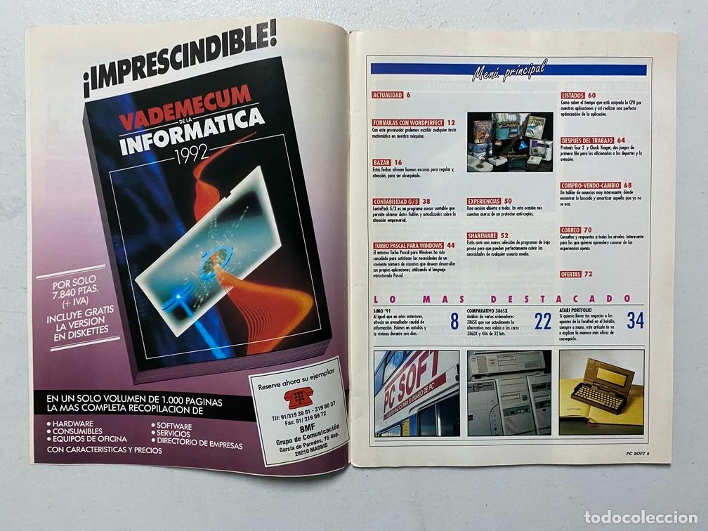 Videojuegos y consolas: AMSTRAD PROFESIONAL - PC SOFT N&ordm; 32 - REVISTA DE SOFTWARE - HARDWARE PC - Foto 5