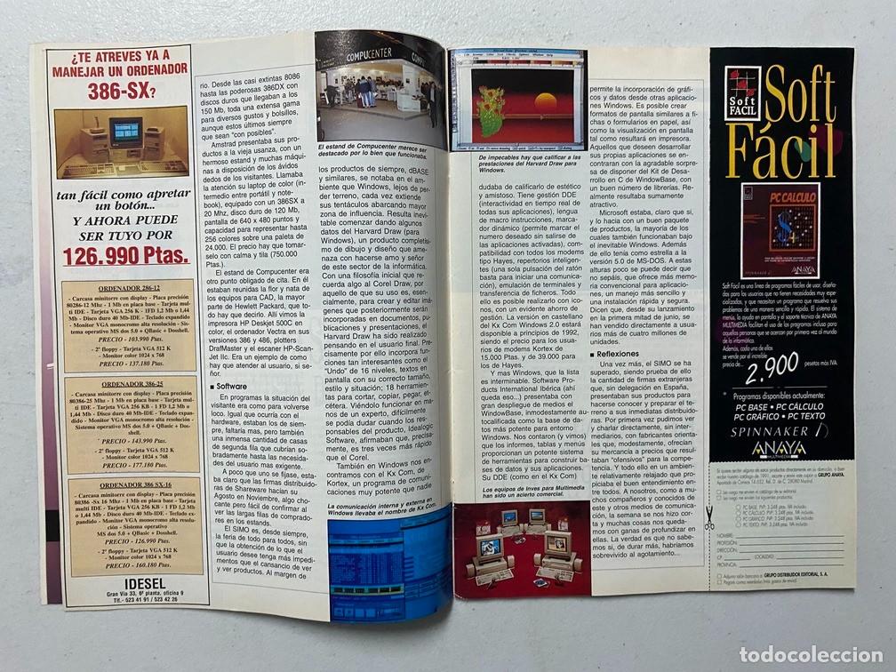 Videojuegos y consolas: AMSTRAD PROFESIONAL - PC SOFT N&ordm; 32 - REVISTA DE SOFTWARE - HARDWARE PC - Foto 6