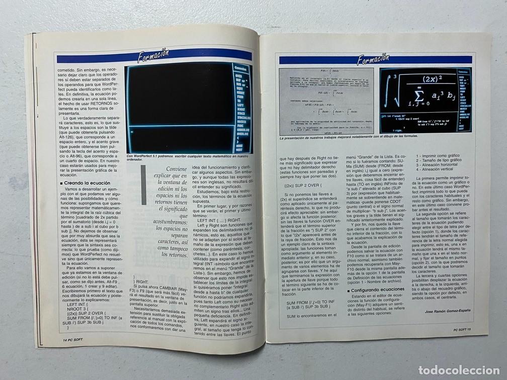 Videojuegos y consolas: AMSTRAD PROFESIONAL - PC SOFT N&ordm; 32 - REVISTA DE SOFTWARE - HARDWARE PC - Foto 7