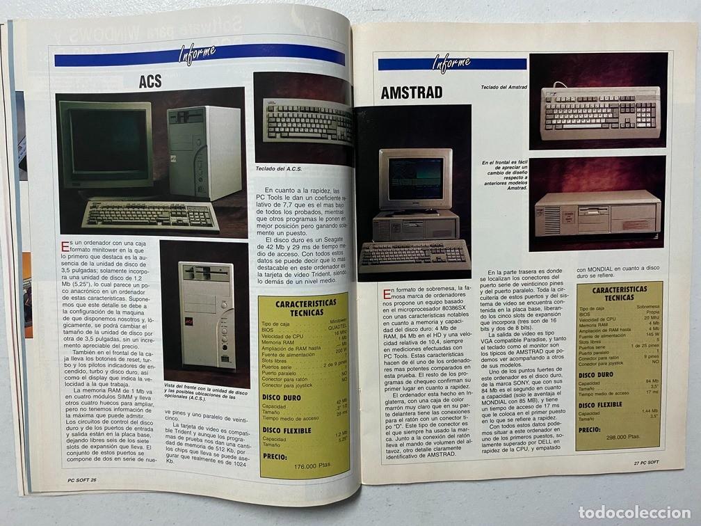 Videojuegos y consolas: AMSTRAD PROFESIONAL - PC SOFT N&ordm; 32 - REVISTA DE SOFTWARE - HARDWARE PC - Foto 10