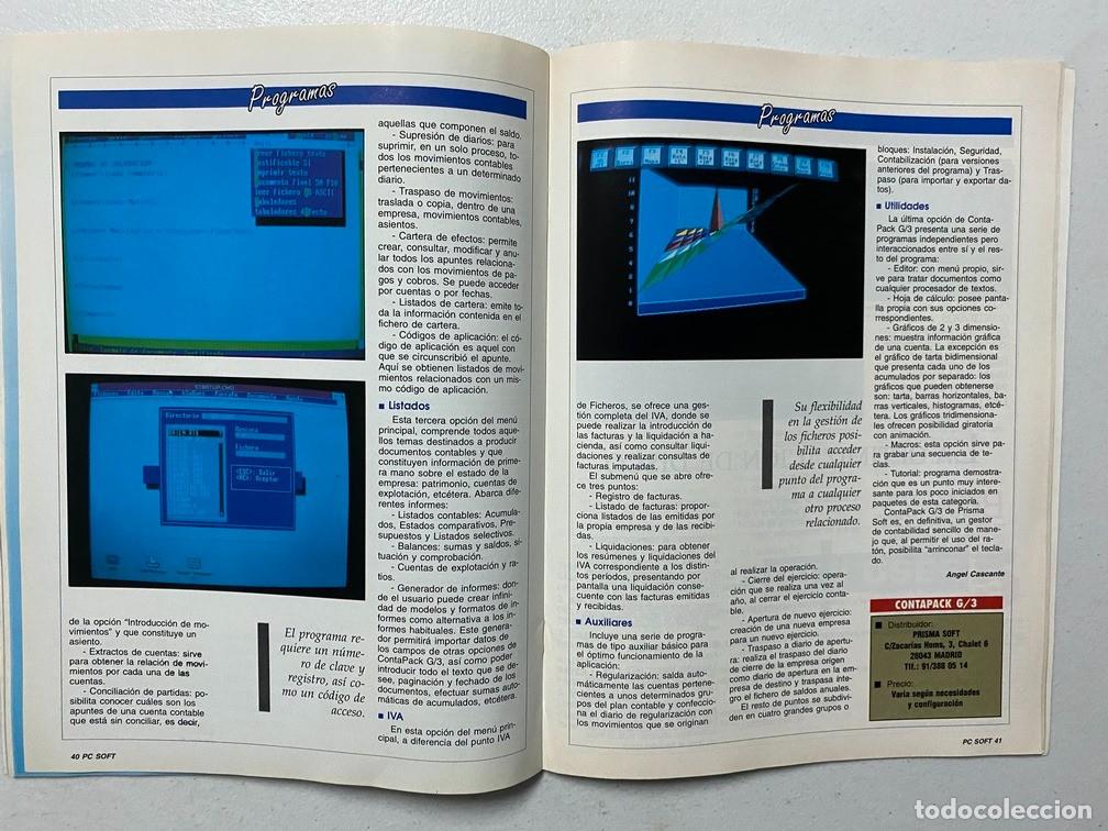 Videojuegos y consolas: AMSTRAD PROFESIONAL - PC SOFT N&ordm; 32 - REVISTA DE SOFTWARE - HARDWARE PC - Foto 13