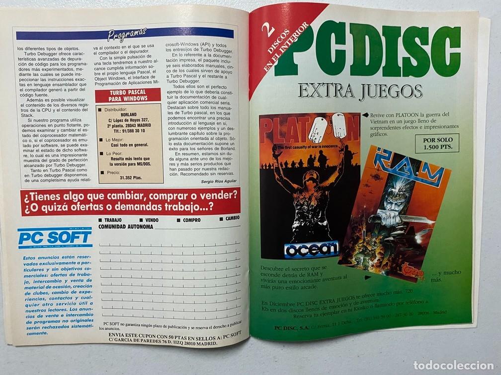 Videojuegos y consolas: AMSTRAD PROFESIONAL - PC SOFT N&ordm; 32 - REVISTA DE SOFTWARE - HARDWARE PC - Foto 15