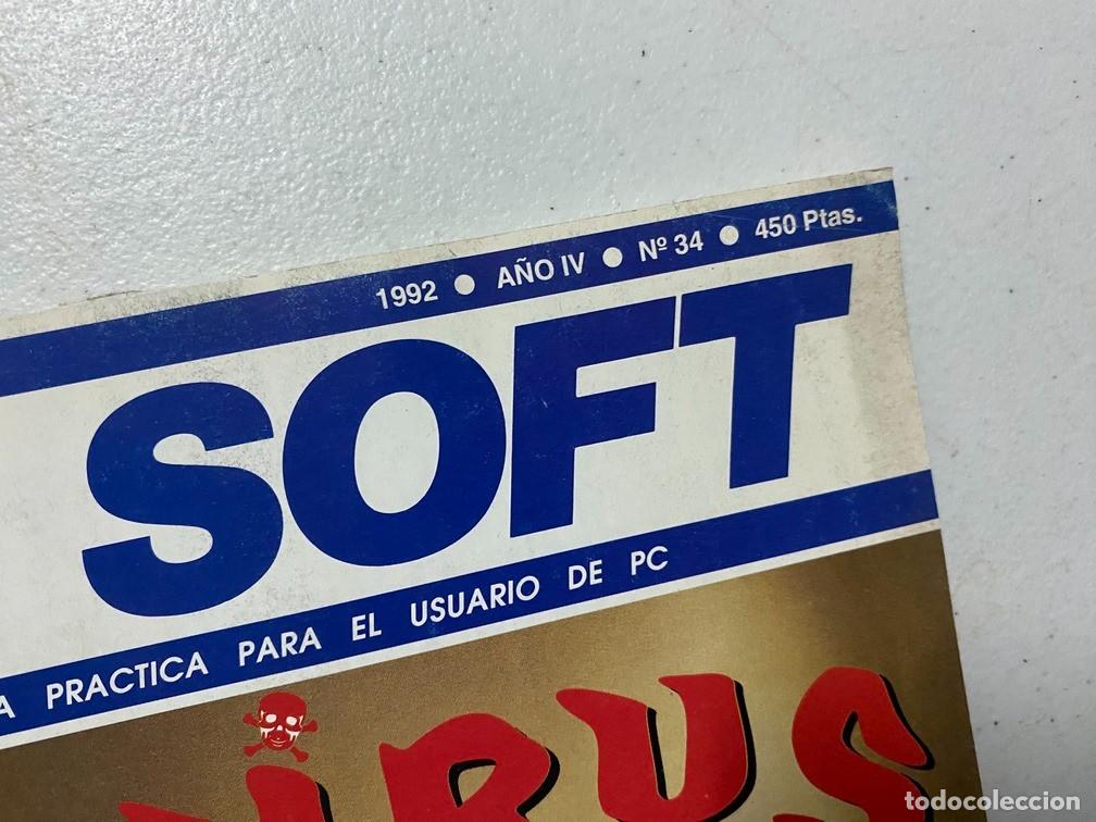 Videojuegos y consolas: AMSTRAD PROFESIONAL - PC SOFT N&ordm; 34 - REVISTA DE SOFTWARE - HARDWARE PC - Foto 2