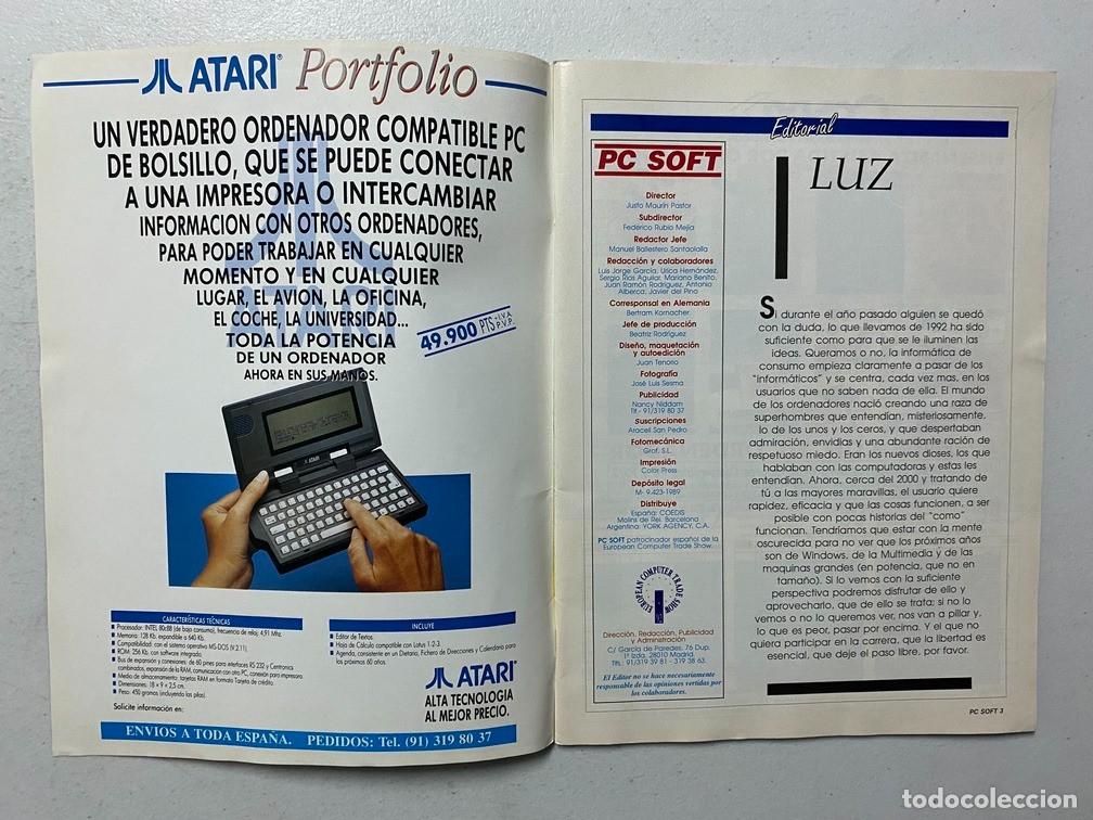 Videojuegos y consolas: AMSTRAD PROFESIONAL - PC SOFT N&ordm; 34 - REVISTA DE SOFTWARE - HARDWARE PC - Foto 4