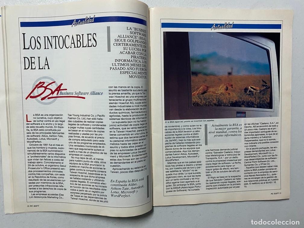 Videojuegos y consolas: AMSTRAD PROFESIONAL - PC SOFT N&ordm; 34 - REVISTA DE SOFTWARE - HARDWARE PC - Foto 7
