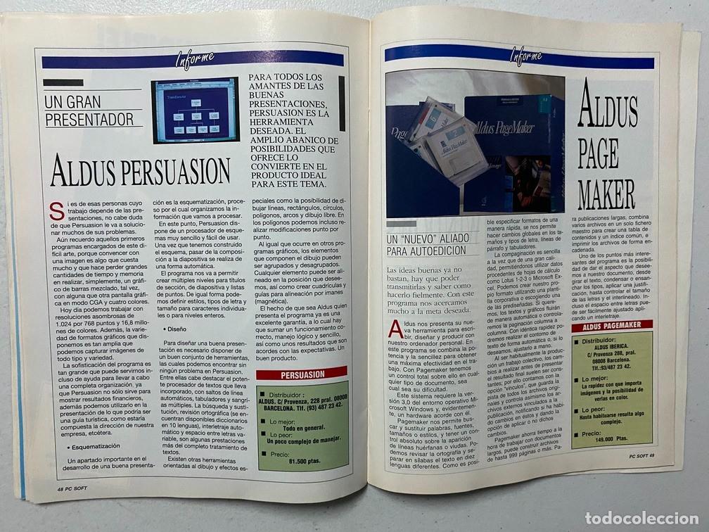 Videojuegos y consolas: AMSTRAD PROFESIONAL - PC SOFT N&ordm; 34 - REVISTA DE SOFTWARE - HARDWARE PC - Foto 12