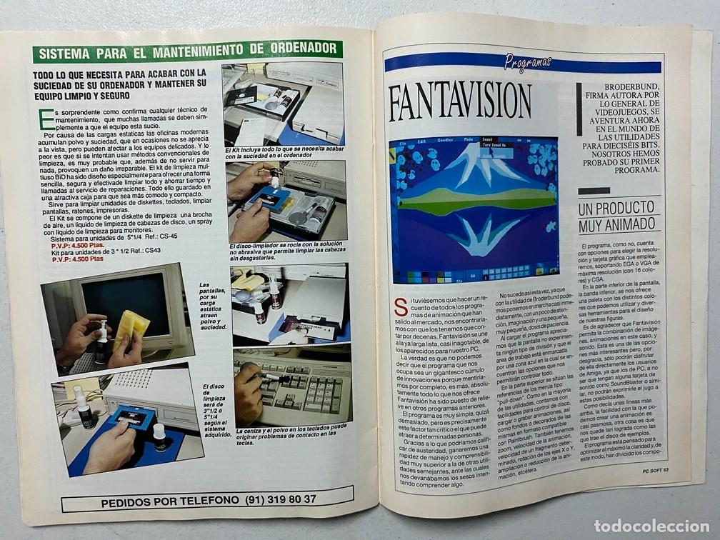 Videojuegos y consolas: AMSTRAD PROFESIONAL - PC SOFT N&ordm; 34 - REVISTA DE SOFTWARE - HARDWARE PC - Foto 15