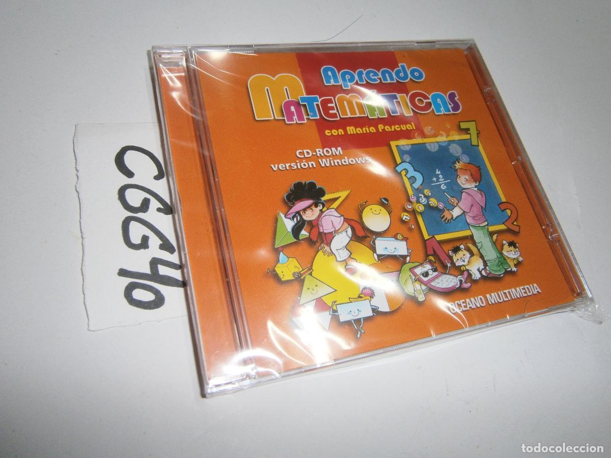 Videojuegos y consolas: CD ROM - APRENDO MATEMATICAS CON MARIA PASCUAL (PRECINTADO) - Foto 1