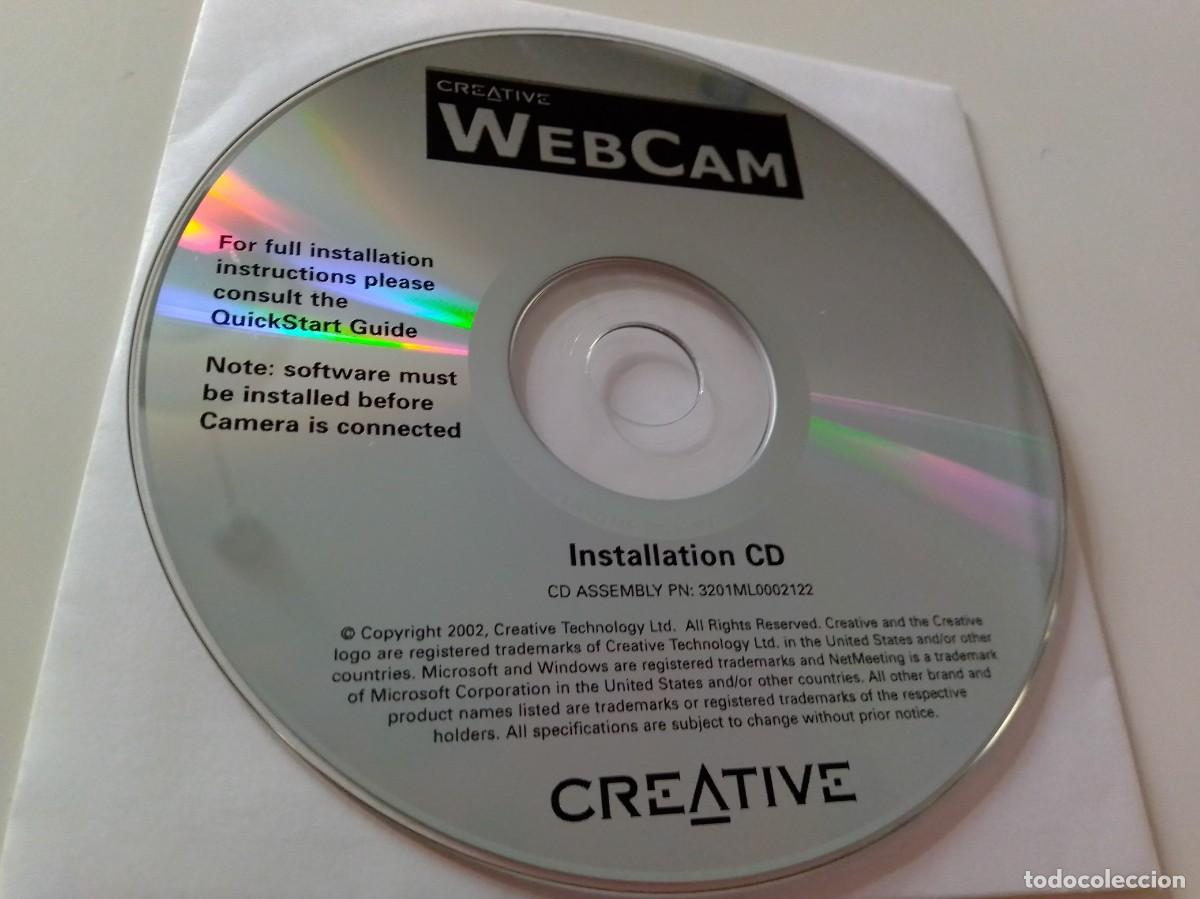 Videojuegos y consolas: Creative webcam CD drivers 2002 - Foto 1