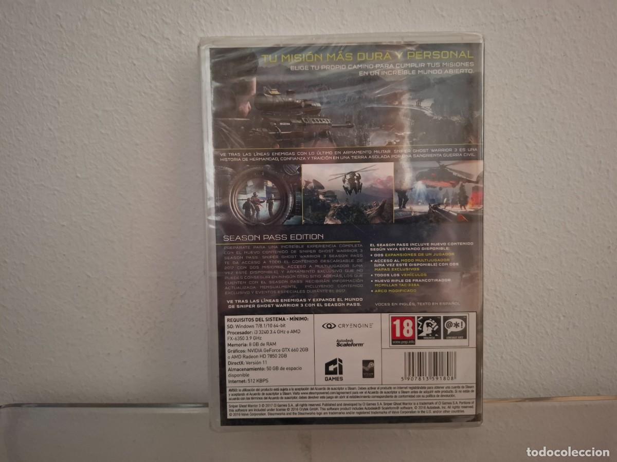 Videojuegos y consolas: Sniper 3, ghost warrior - VIDEOJUEGO PC A ESTRENAR (PAL ESP) - Foto 2
