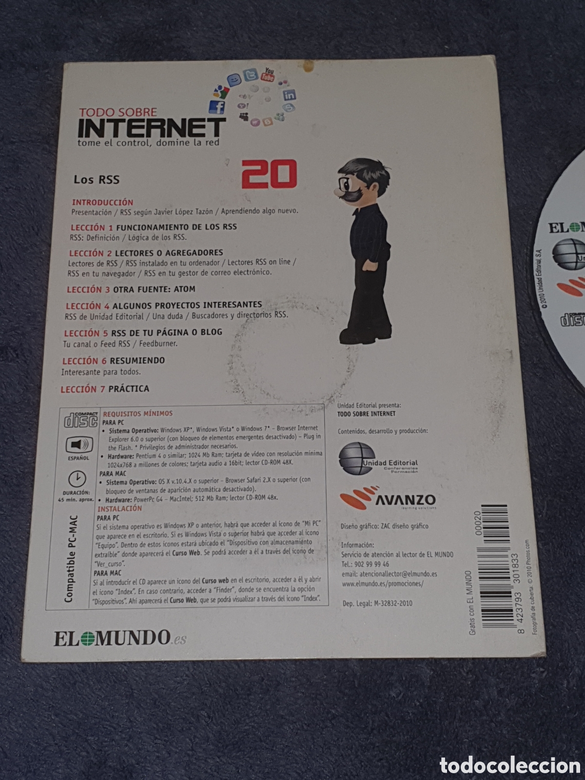 Videojuegos y consolas: DVD85. Todo Sobre Internet 20, Los Rss, De 2&ordf; Mano. - Foto 2