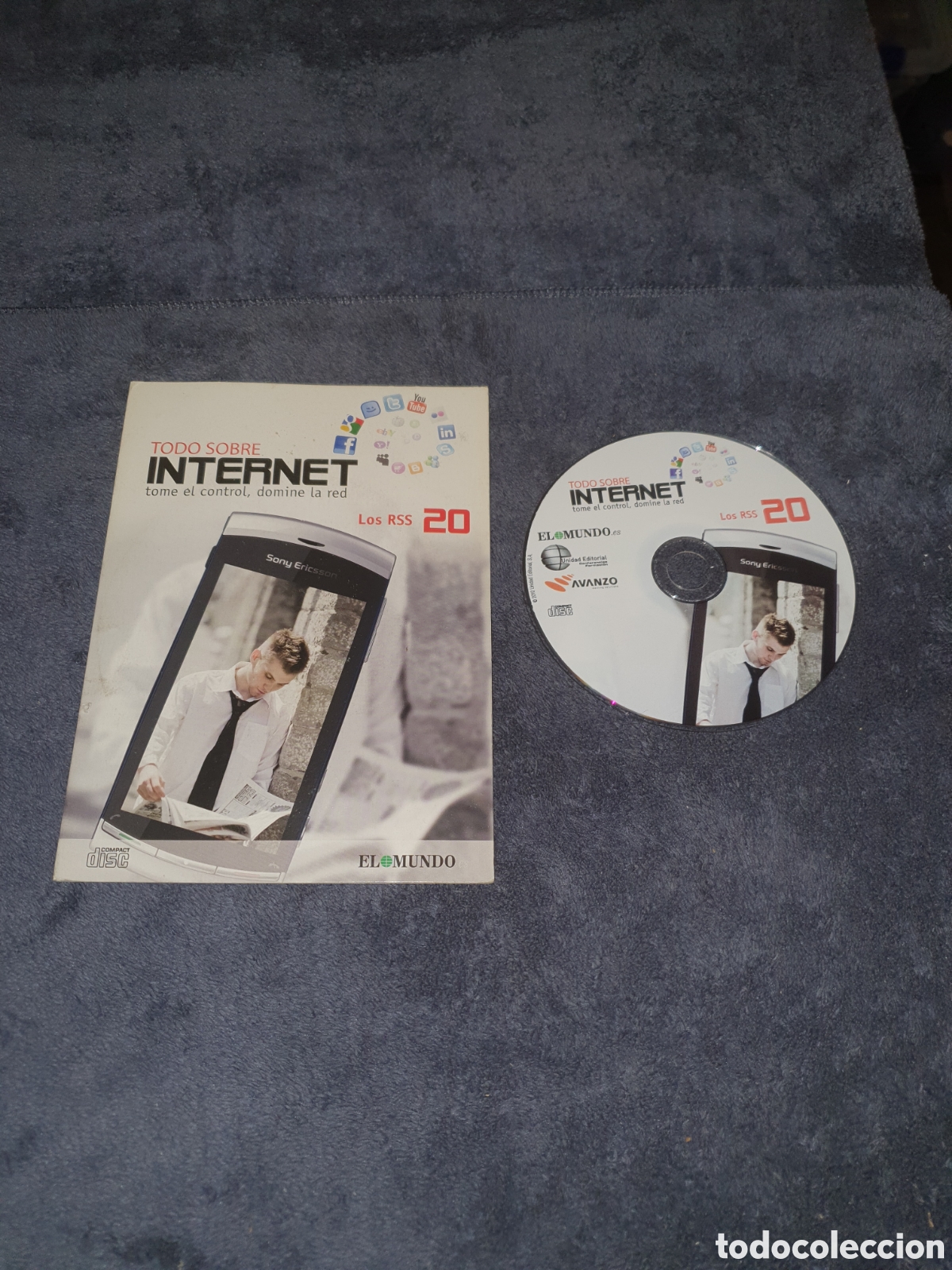 Videojuegos y consolas: DVD85. Todo Sobre Internet 20, Los Rss, De 2&ordf; Mano. - Foto 1