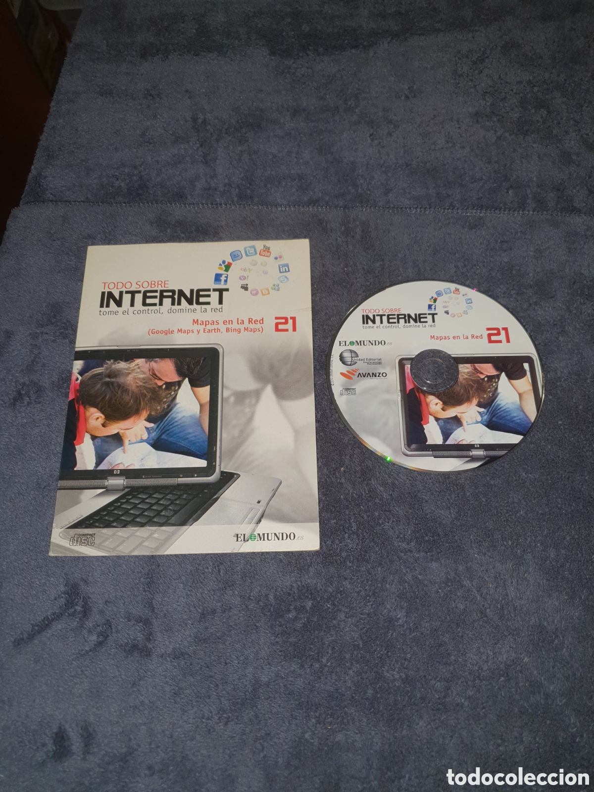 Videojuegos y consolas: DVD85. Todo Sobre Internet 21, Mapas En La Red, De 2&ordf; Mano. - Foto 1