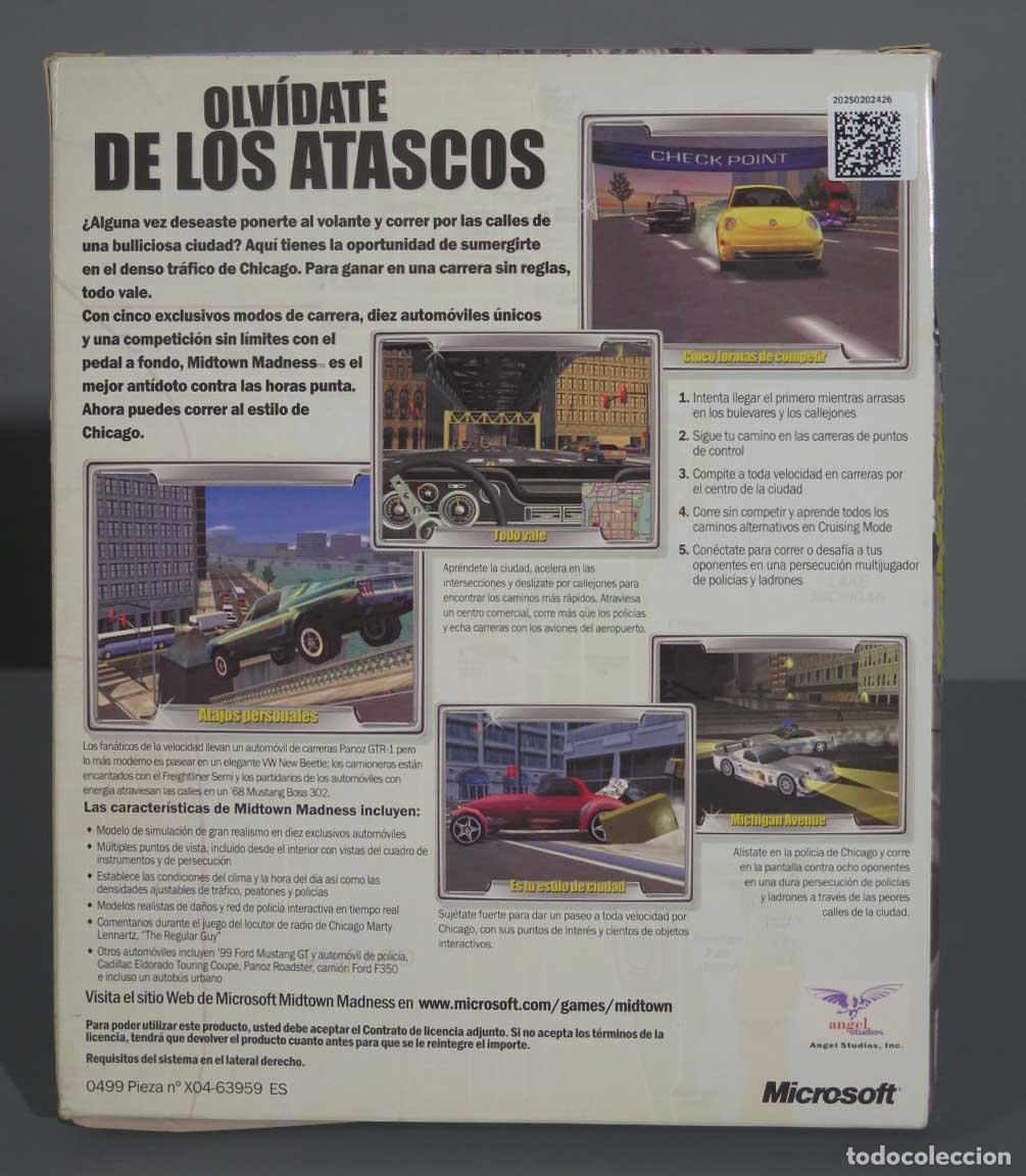 Videojuegos y consolas: PC CD-ROM. MIDTOWN MADNESS - Foto 4