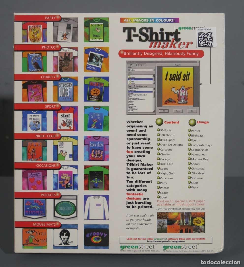 Videojuegos y consolas: PC. T-SHIRT MAKER. PRECINTADO - Foto 2