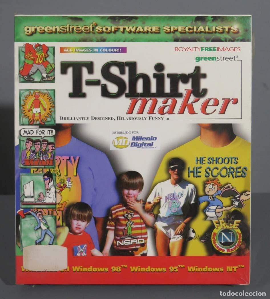 Videojuegos y consolas: PC. T-SHIRT MAKER. PRECINTADO - Foto 1