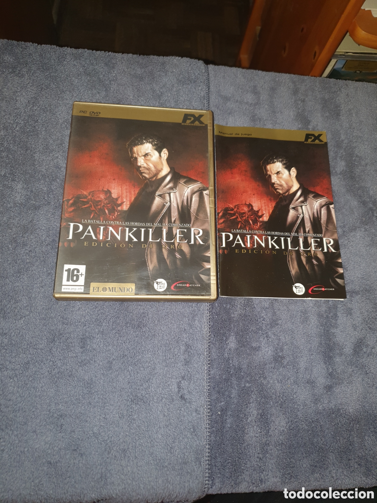 Videojuegos y consolas: PS. Pc Dvd. Painkiller, Edici&oacute;n De Oro, De 2&ordf; Mano. - Foto 1