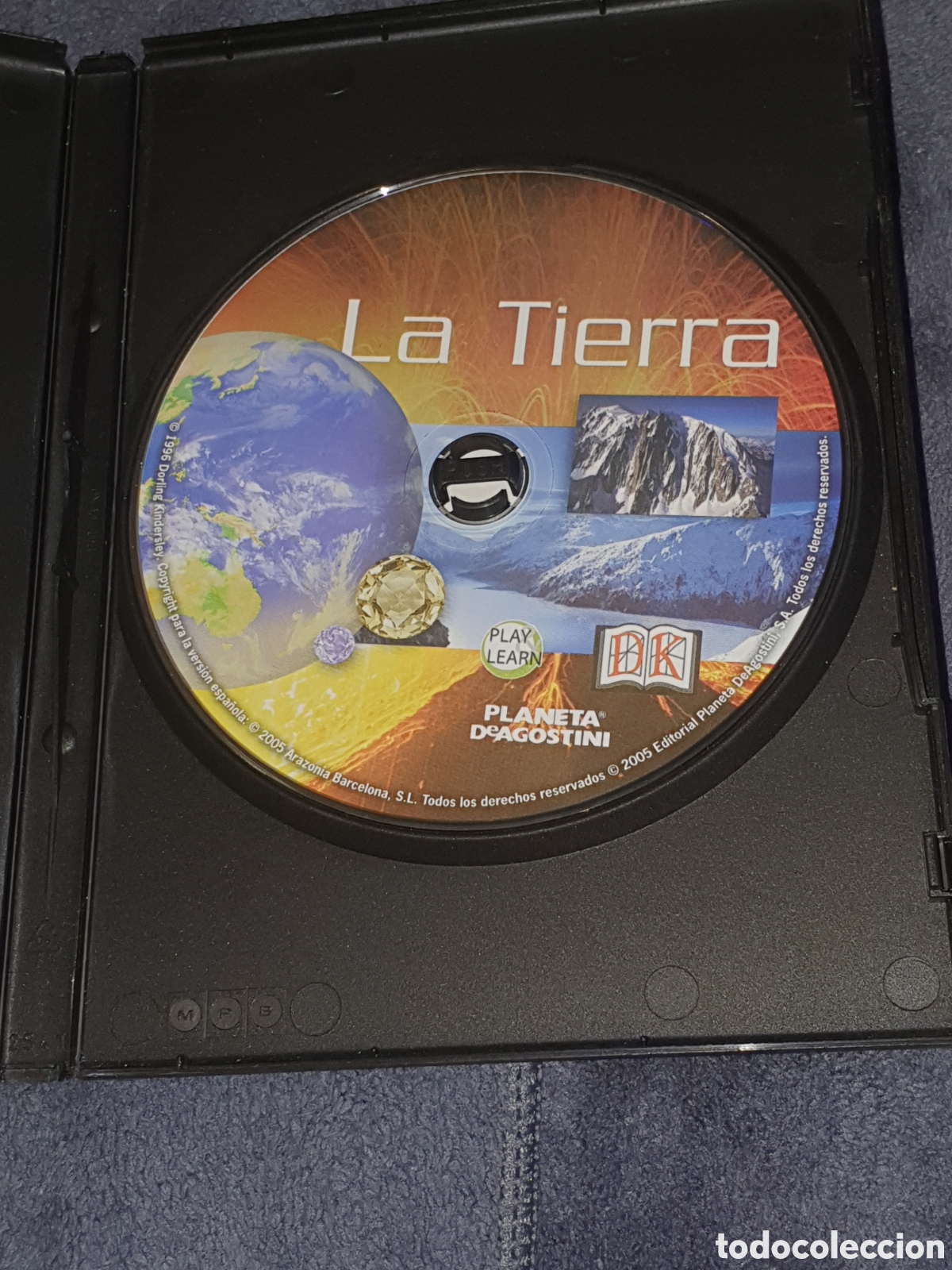 Videojuegos y consolas: PS. Pc Cd Rom, La Tierra, Planeta De Agostini, De 2&ordf; Mano. - Foto 2