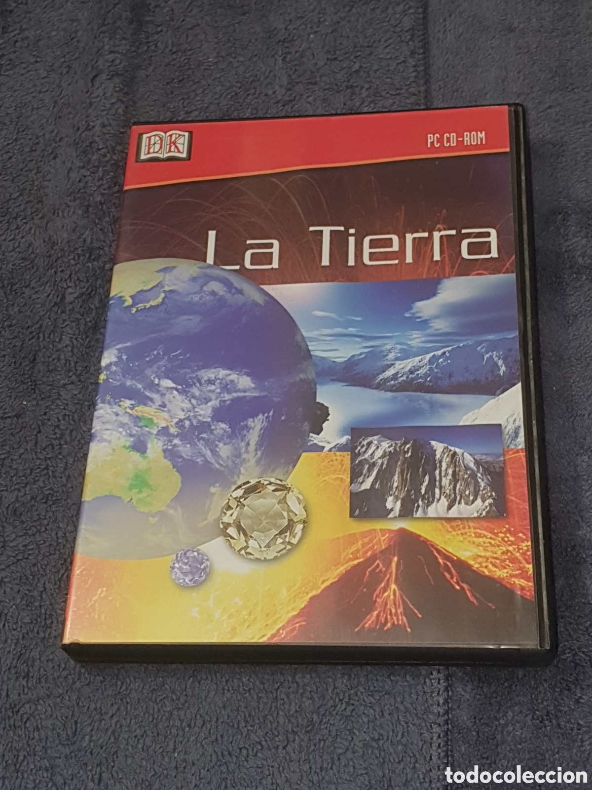 Videojuegos y consolas: PS. Pc Cd Rom, La Tierra, Planeta De Agostini, De 2&ordf; Mano. - Foto 1