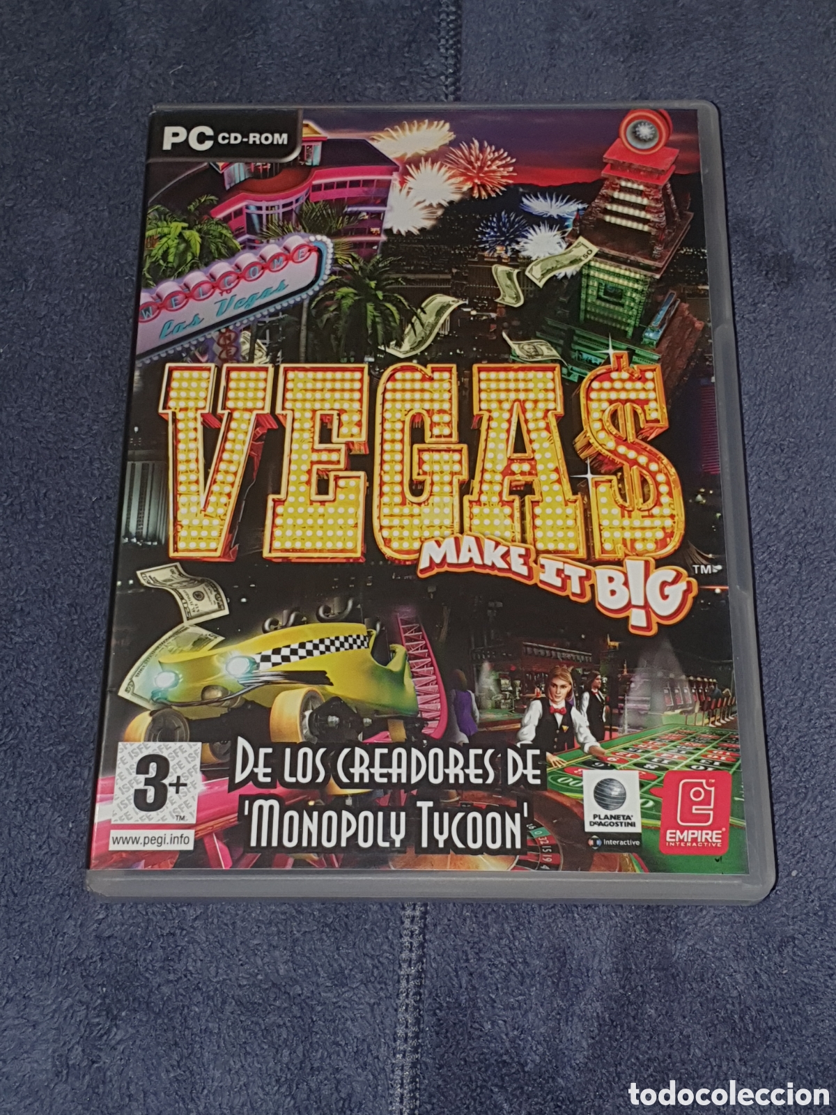 Videojuegos y consolas: pc1. Pc Cd-Rom. Vegas Make It Big, De 2&ordf; Mano. - Foto 2