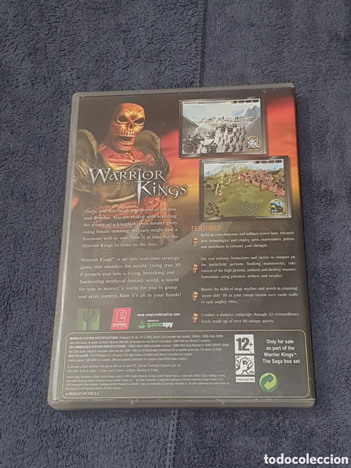 Videojuegos y consolas: pc1. Pc Cd-Rom. Warrior Kings, De 2&ordf; Mano. - Foto 3