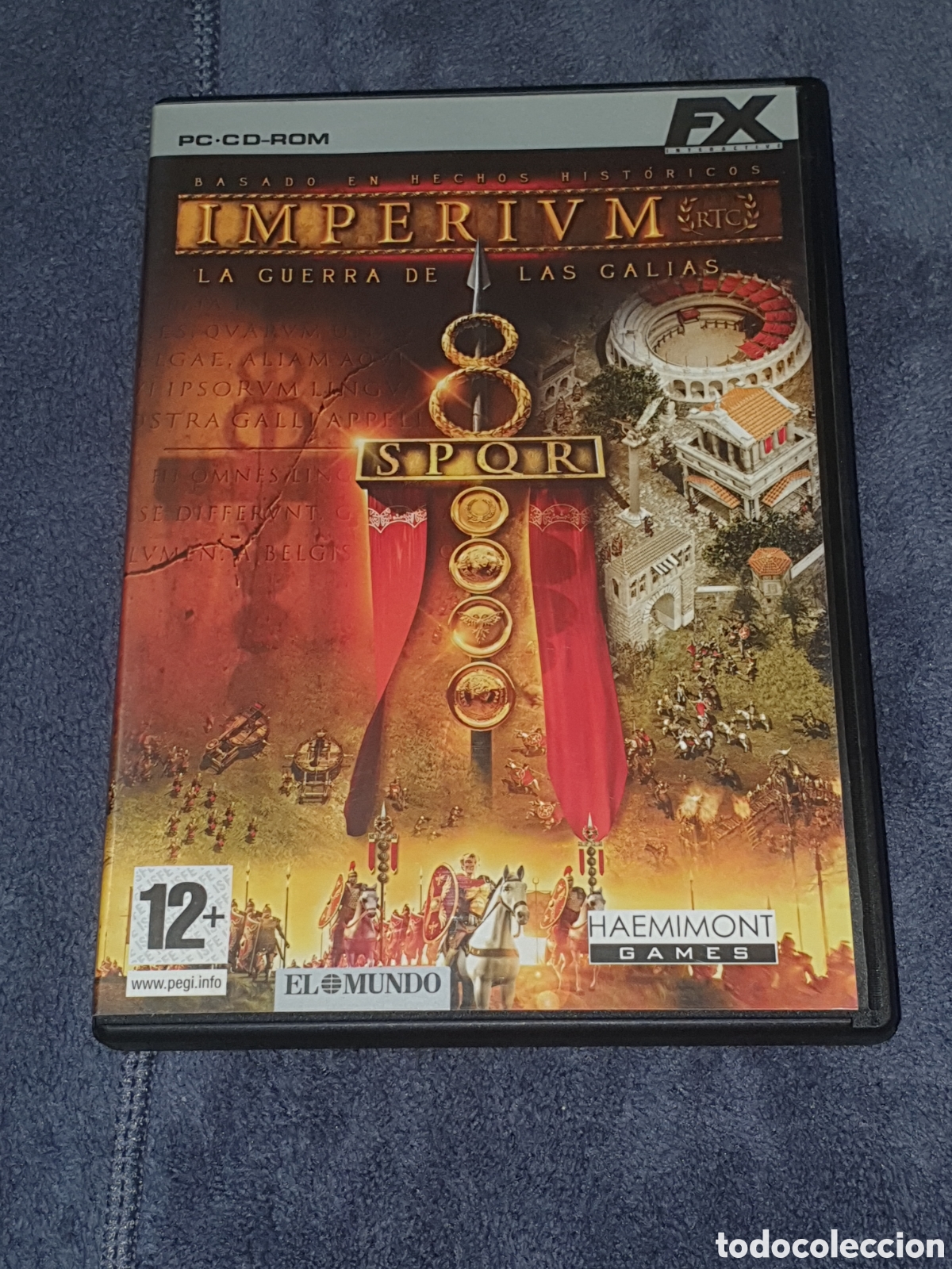 Videojuegos y consolas: pc1. Pc Cd-Rom. Imperium, La Guerra De Las Galias, De 2&ordf; Mano. - Foto 2