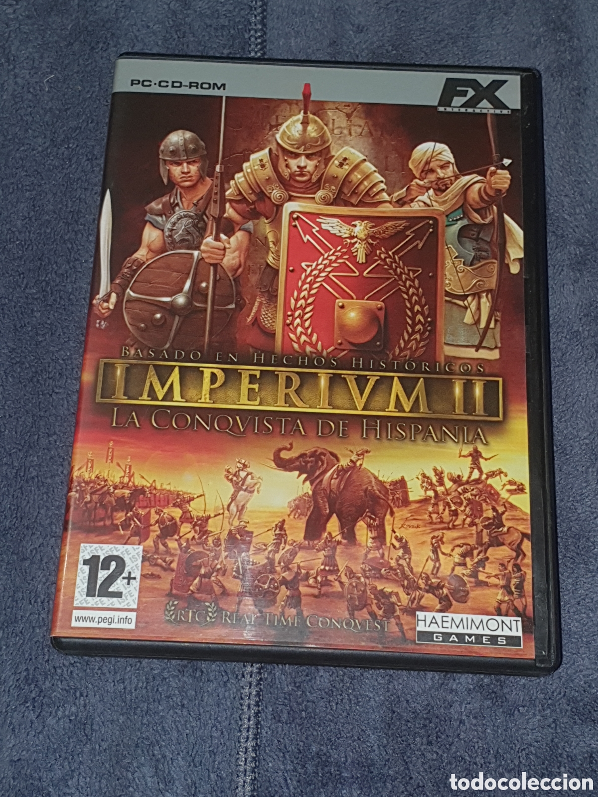 Videojuegos y consolas: pc1. Pc Cd-Rom. Imperium II, La Conquista De Hispania, De 2&ordf; Mano. - Foto 2