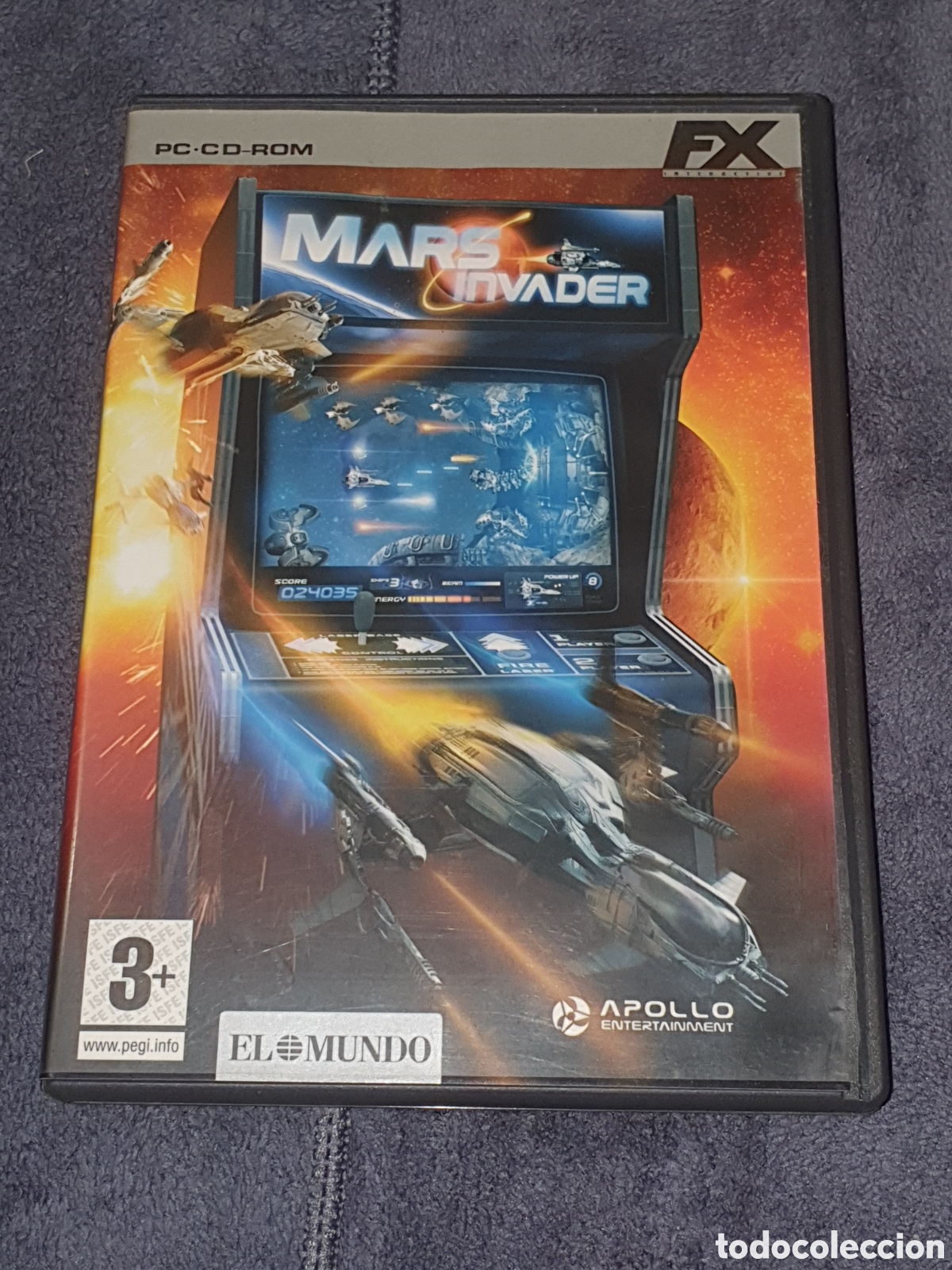 Videojuegos y consolas: pc1. Pc Cd-Rom. Mars Invader, De 2&ordf; Mano. - Foto 2