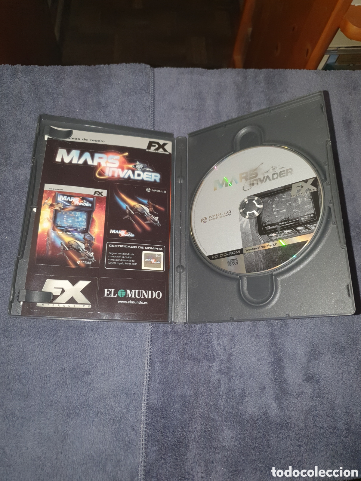 Videojuegos y consolas: pc1. Pc Cd-Rom. Mars Invader, De 2&ordf; Mano. - Foto 1