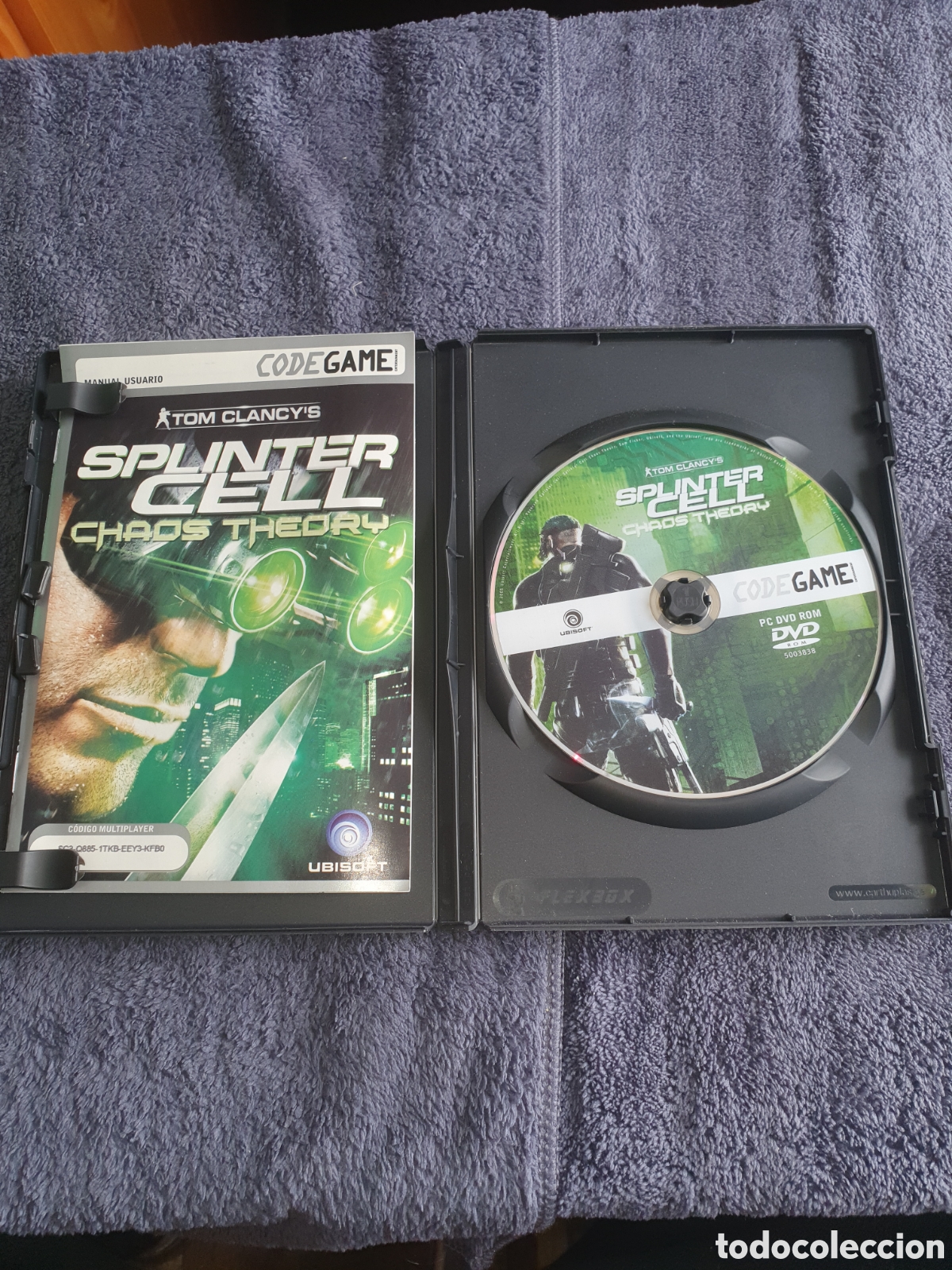 Videojuegos y consolas: pc1. Pc Cd-Rom. Tom Clancys, Splinter Cell, Chaos Teory, De 2&ordf; Mano. - Foto 2