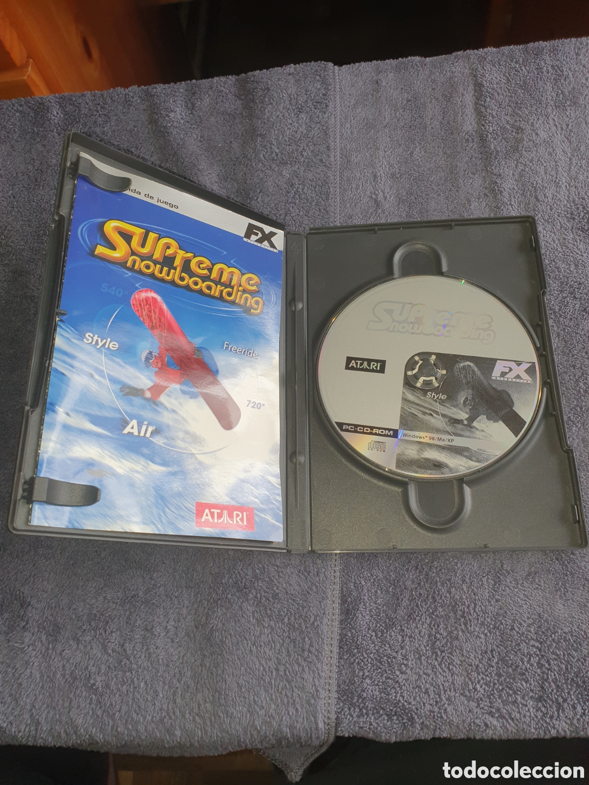 Videojuegos y consolas: pc1. Pc Cd-Rom. Supreme Nowboarding, De 2&ordf; Mano. - Foto 2