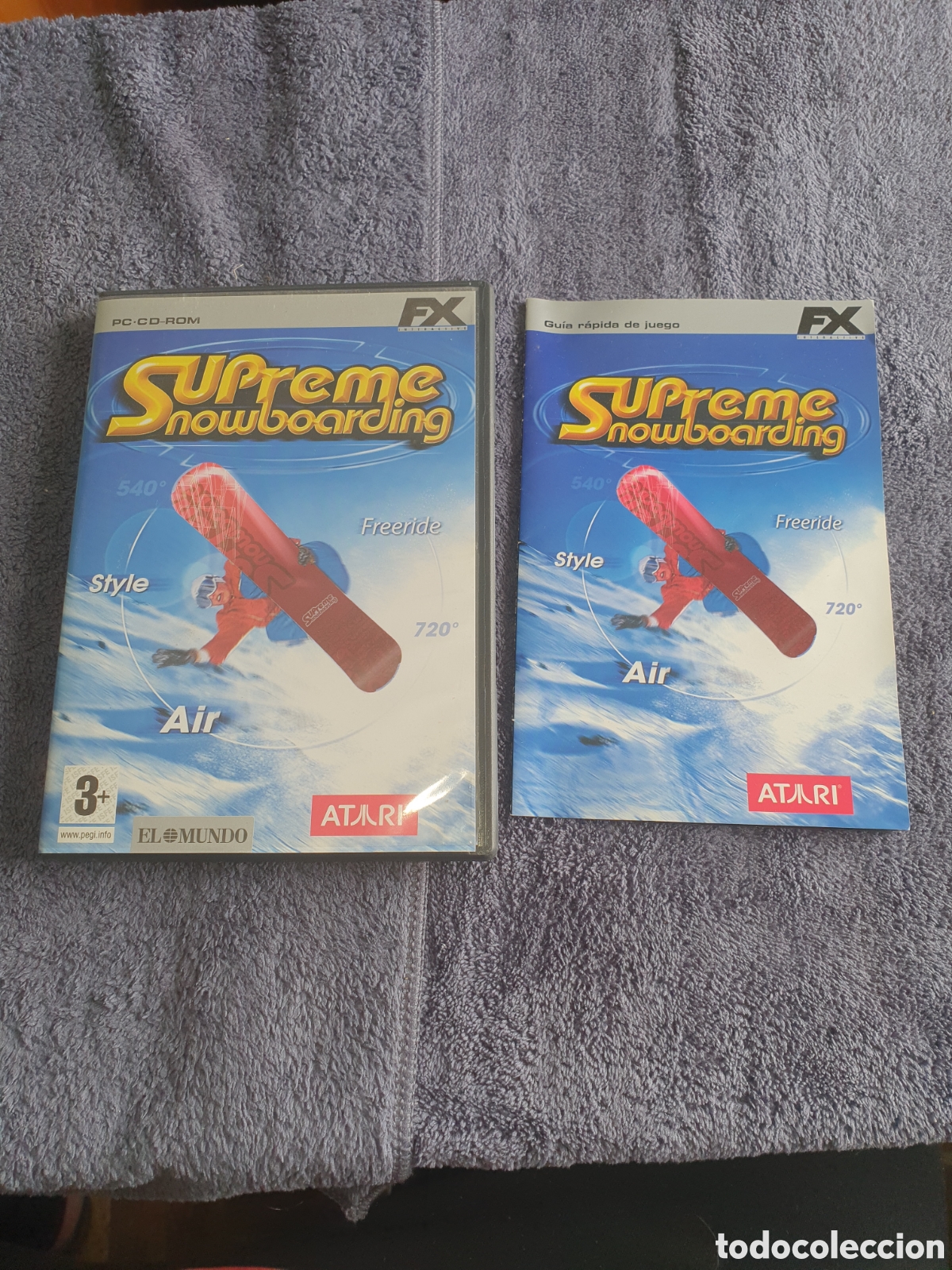 Videojuegos y consolas: pc1. Pc Cd-Rom. Supreme Nowboarding, De 2&ordf; Mano. - Foto 1