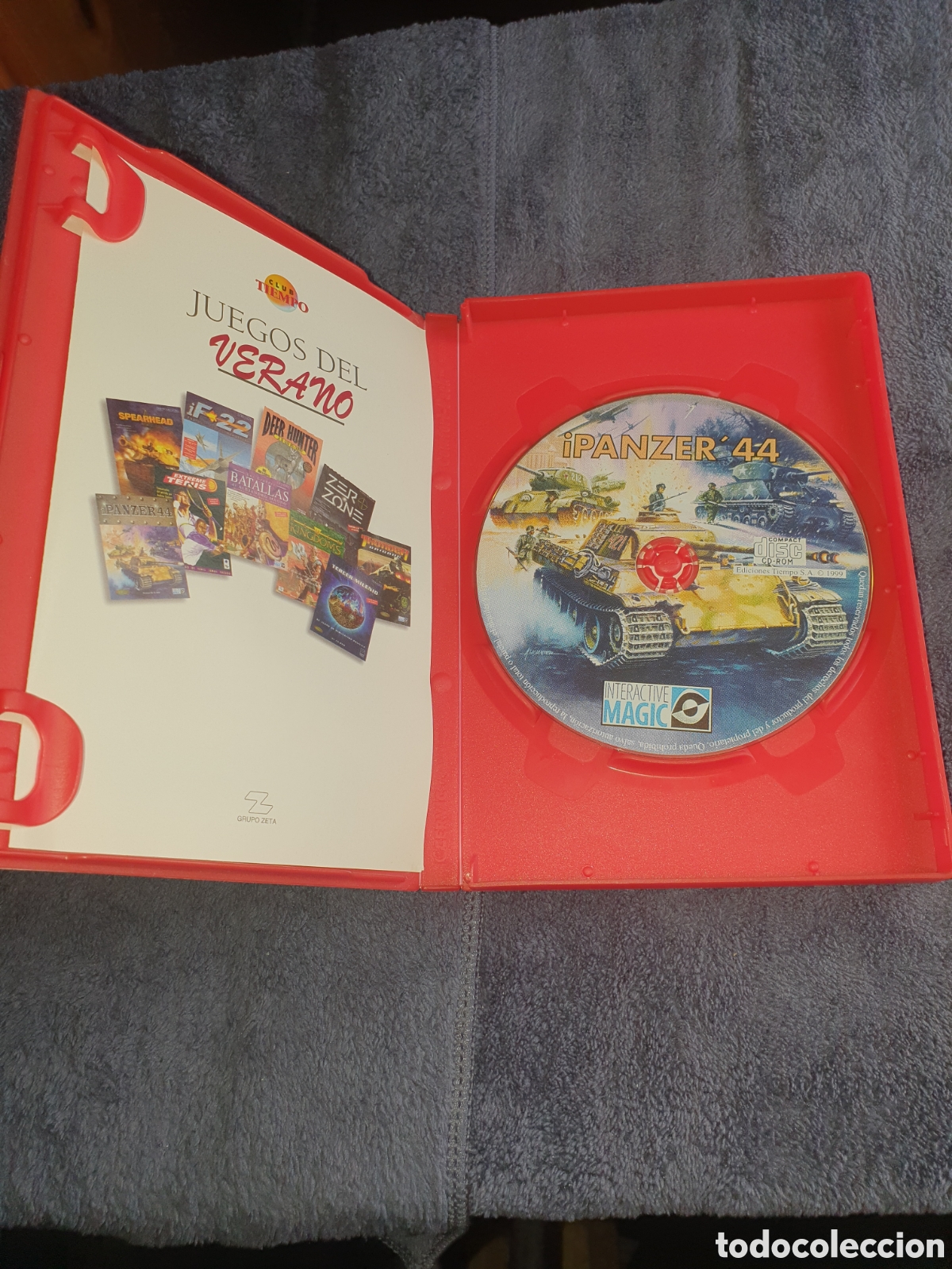 Videojuegos y consolas: pc1. Pc Cd-Rom. Panzer 44, De 2&ordf; Mano. - Foto 2