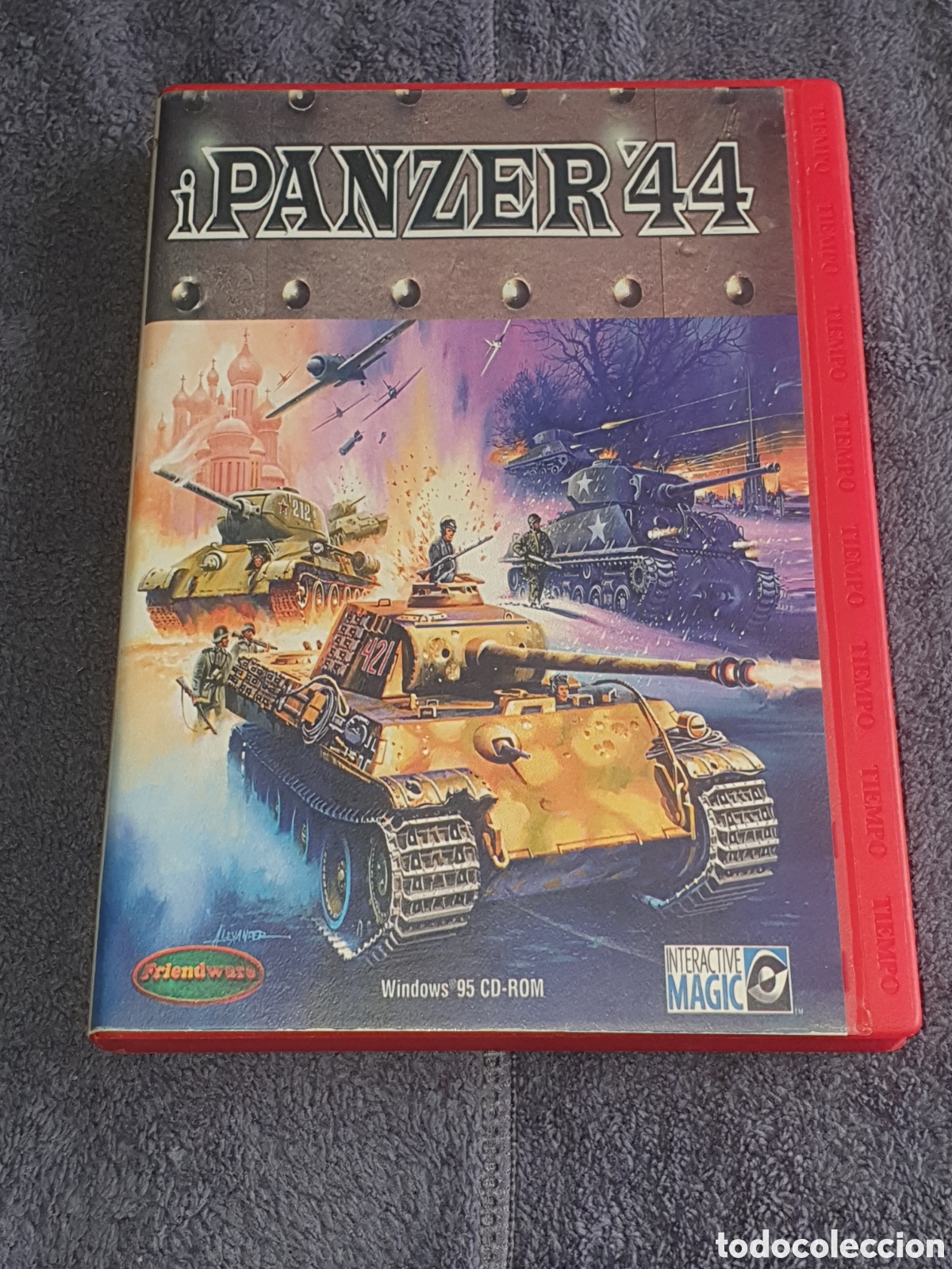 Videojuegos y consolas: pc1. Pc Cd-Rom. Panzer 44, De 2&ordf; Mano. - Foto 1