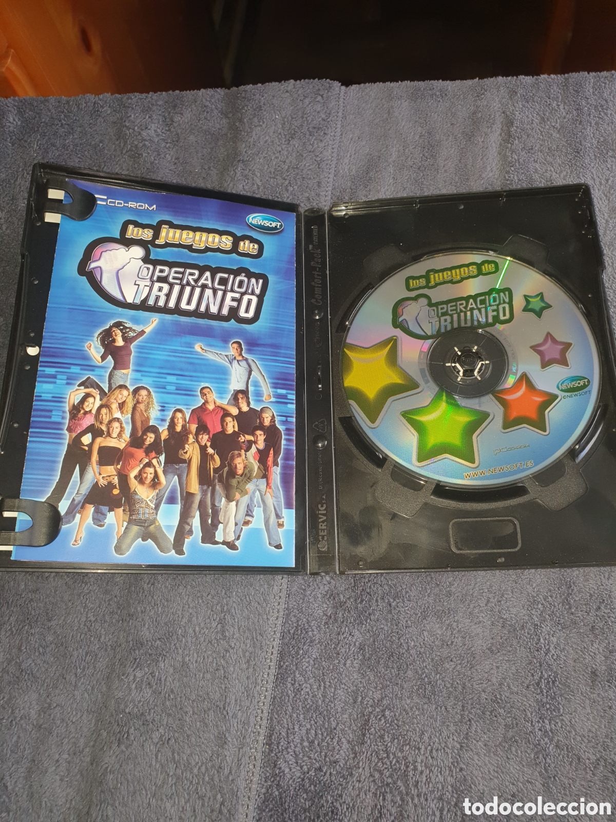 Videojuegos y consolas: pc1. Pc Cd-Rom. Los Juegos De Operaci&oacute;nTriunfo, De 2&ordf; Mano. - Foto 2