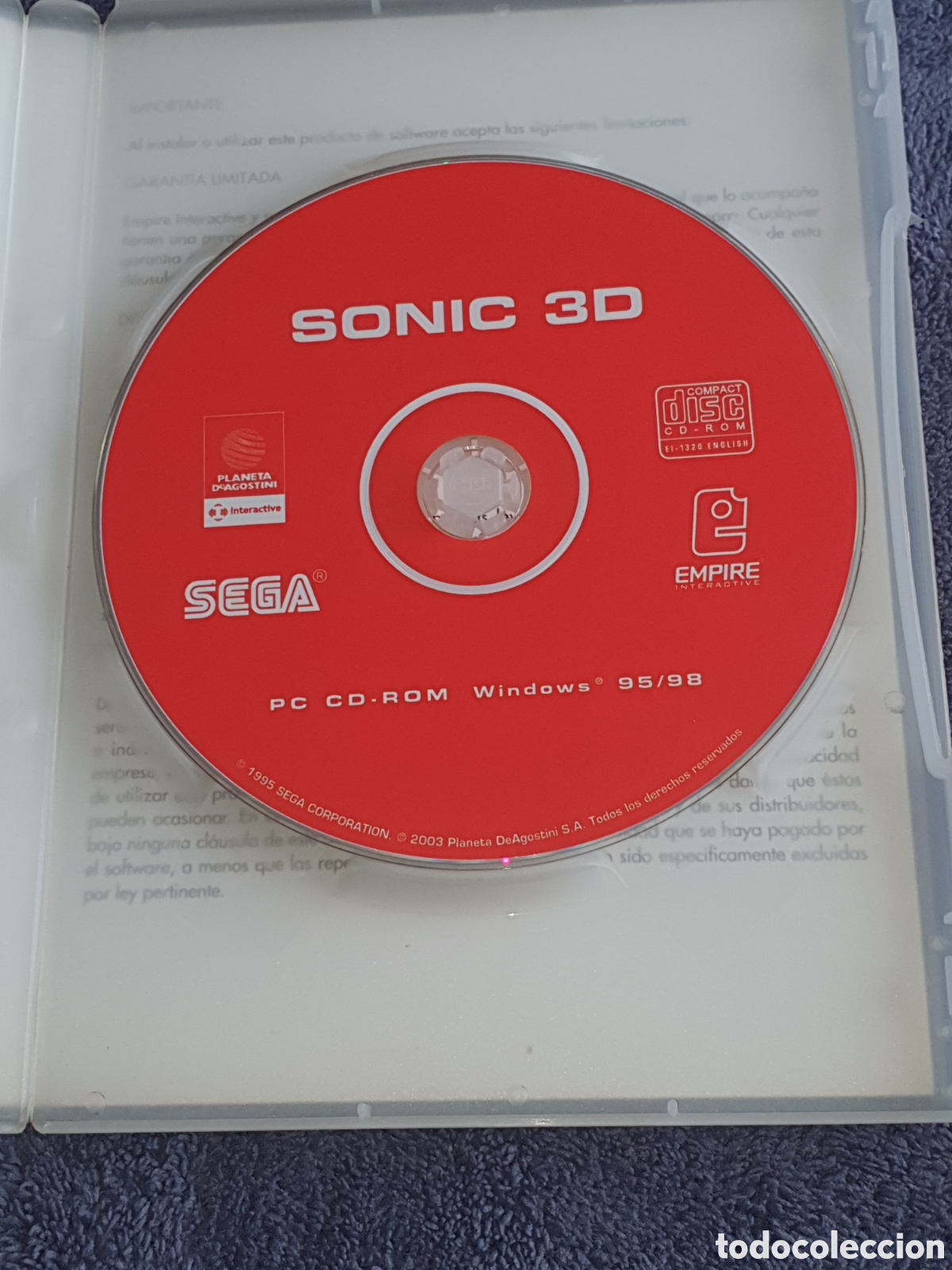 Videojuegos y consolas: pc1. Pc Cd-Rom. Sonic 3D Flikies Island, De 2&ordf; Mano. - Foto 2