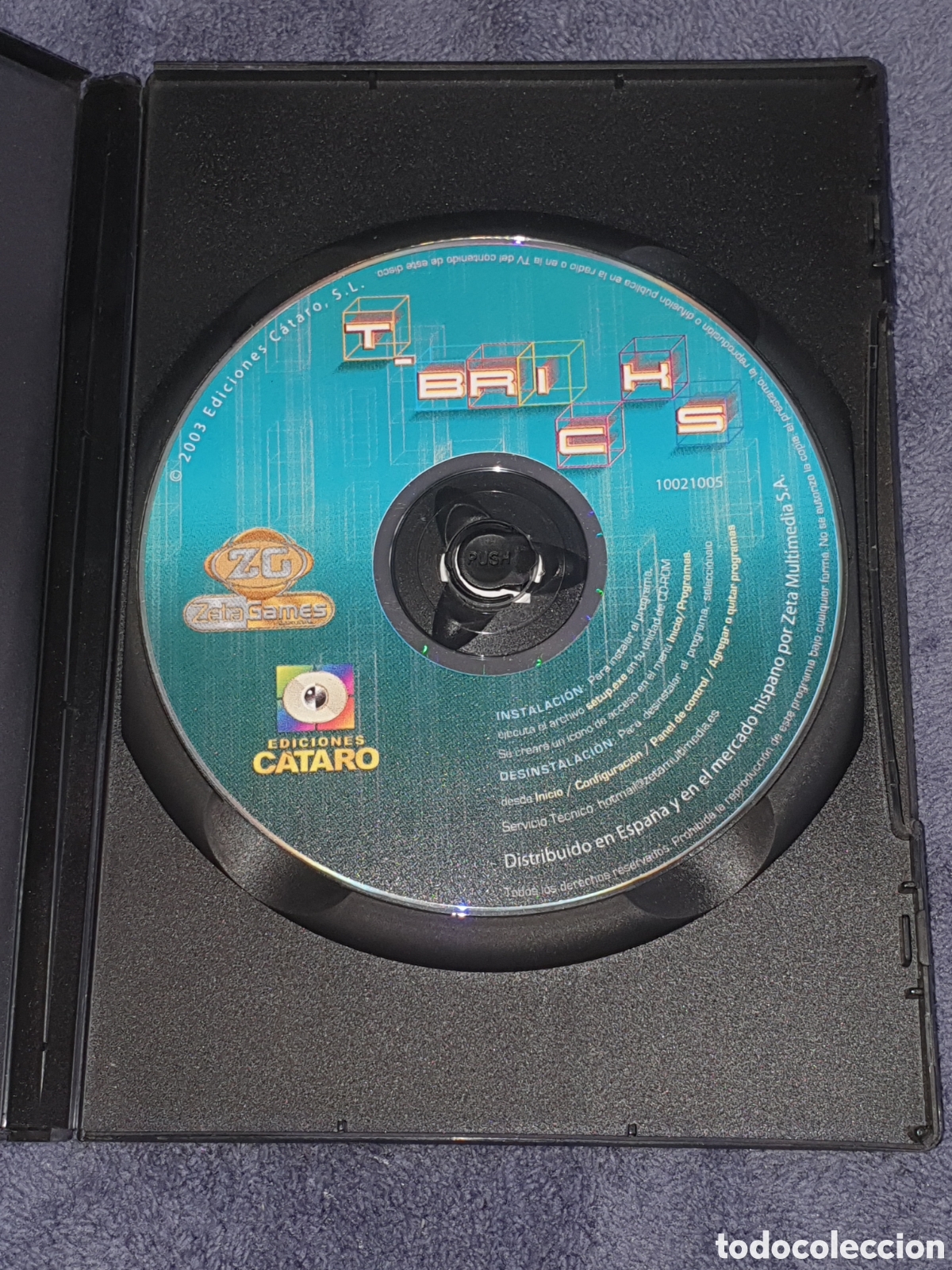 Videojuegos y consolas: pc1. Pc Cd-Rom. T-Brihcs, De 2&ordf; Mano. - Foto 2