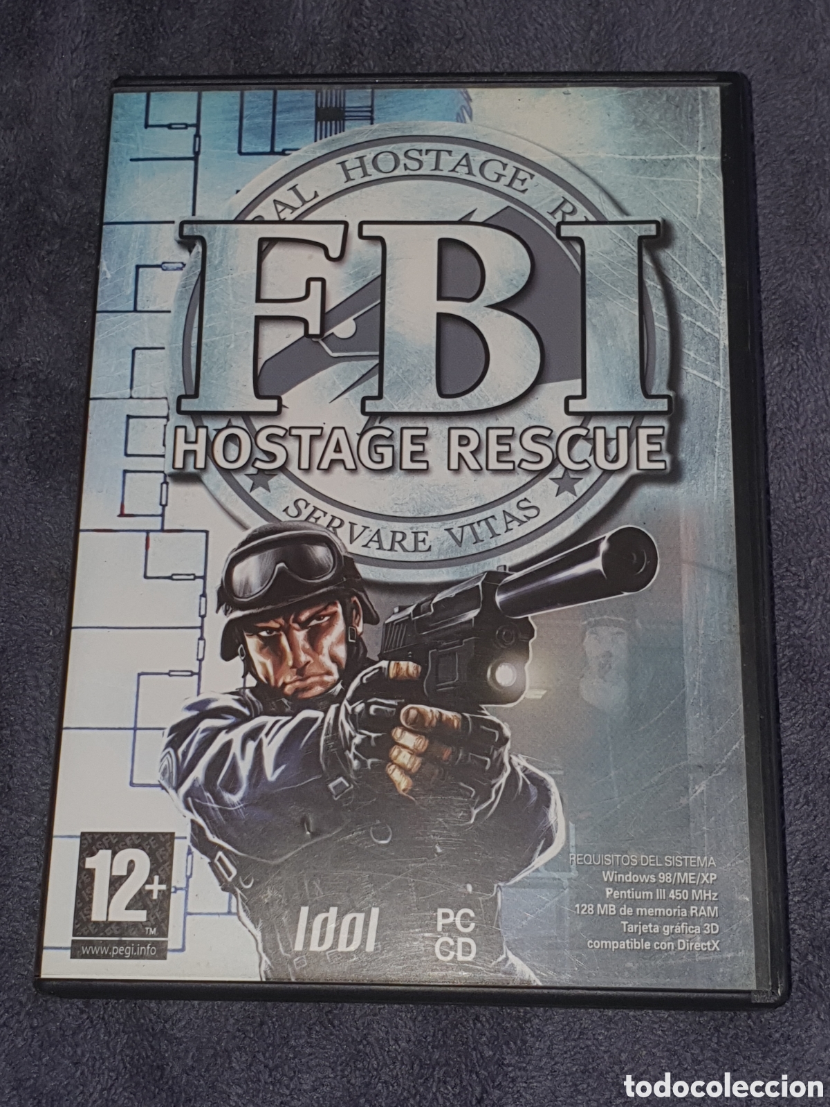 Videojuegos y consolas: pc1. Pc Cd, FBI Hostage Rescue, De 2&ordf; Mano. - Foto 1