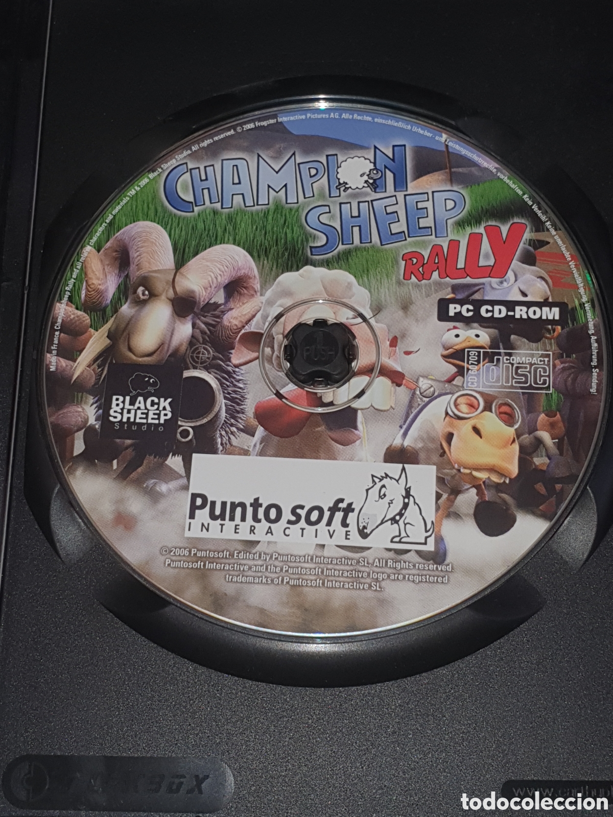 Videojuegos y consolas: pc1. Pc Cd-Rom. Champion Sheep Rally, De 2&ordf; Mano. - Foto 2