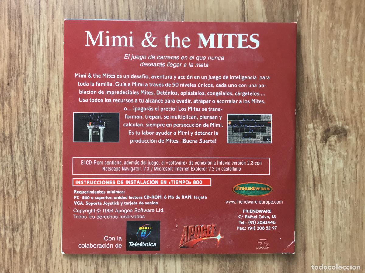 Videojuegos y consolas: MIMI & THE MITES - VERSI&Oacute;N COMPLETA - PC 386 - CD ROM - Foto 2