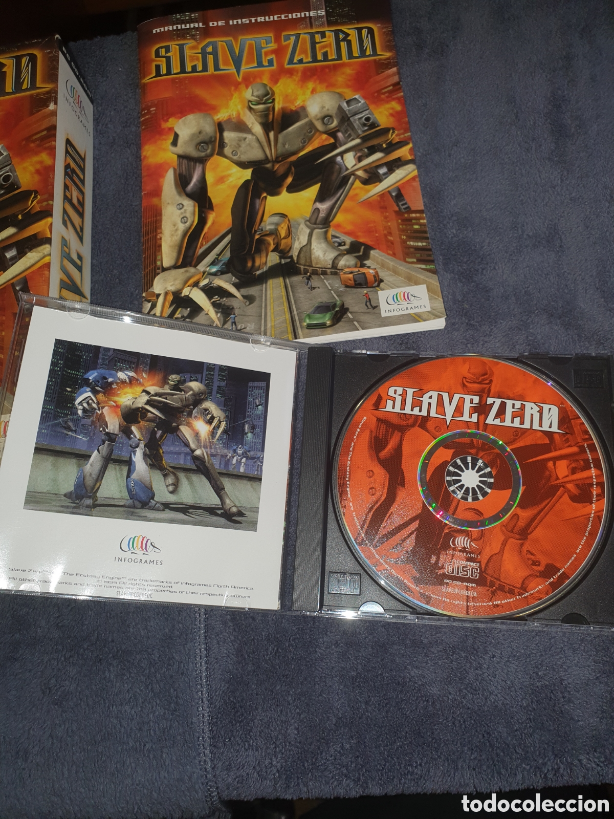 Videojuegos y consolas: ES. Pc Cd-Rom. Slave Zero, El Guerrero Del Futuro, De 2&ordf; Mano. - Foto 2