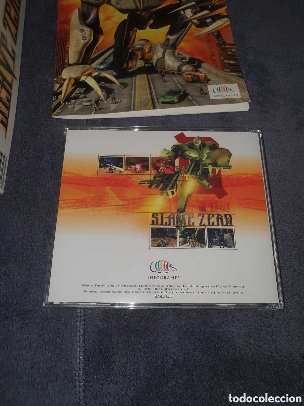 Videojuegos y consolas: ES. Pc Cd-Rom. Slave Zero, El Guerrero Del Futuro, De 2&ordf; Mano. - Foto 3