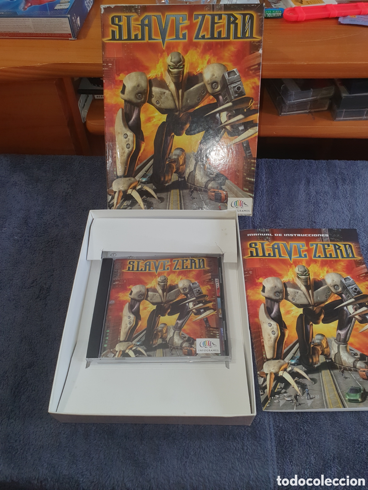 Videojuegos y consolas: ES. Pc Cd-Rom. Slave Zero, El Guerrero Del Futuro, De 2&ordf; Mano. - Foto 4