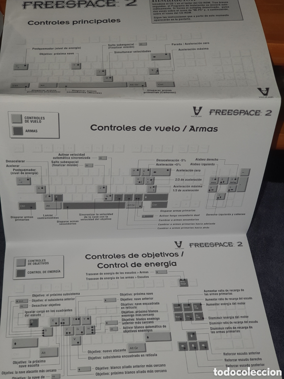 Videojuegos y consolas: ES. Pc Cd-Rom. Freespace 2, De 2&ordf; Mano. - Foto 3