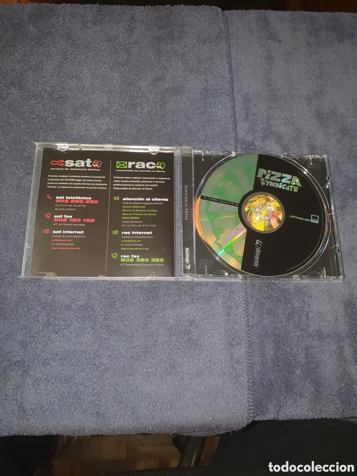 Videojuegos y consolas: ES. Pc Cd-Rom. Pizza Syndicate, De 2&ordf; Mano. - Foto 2