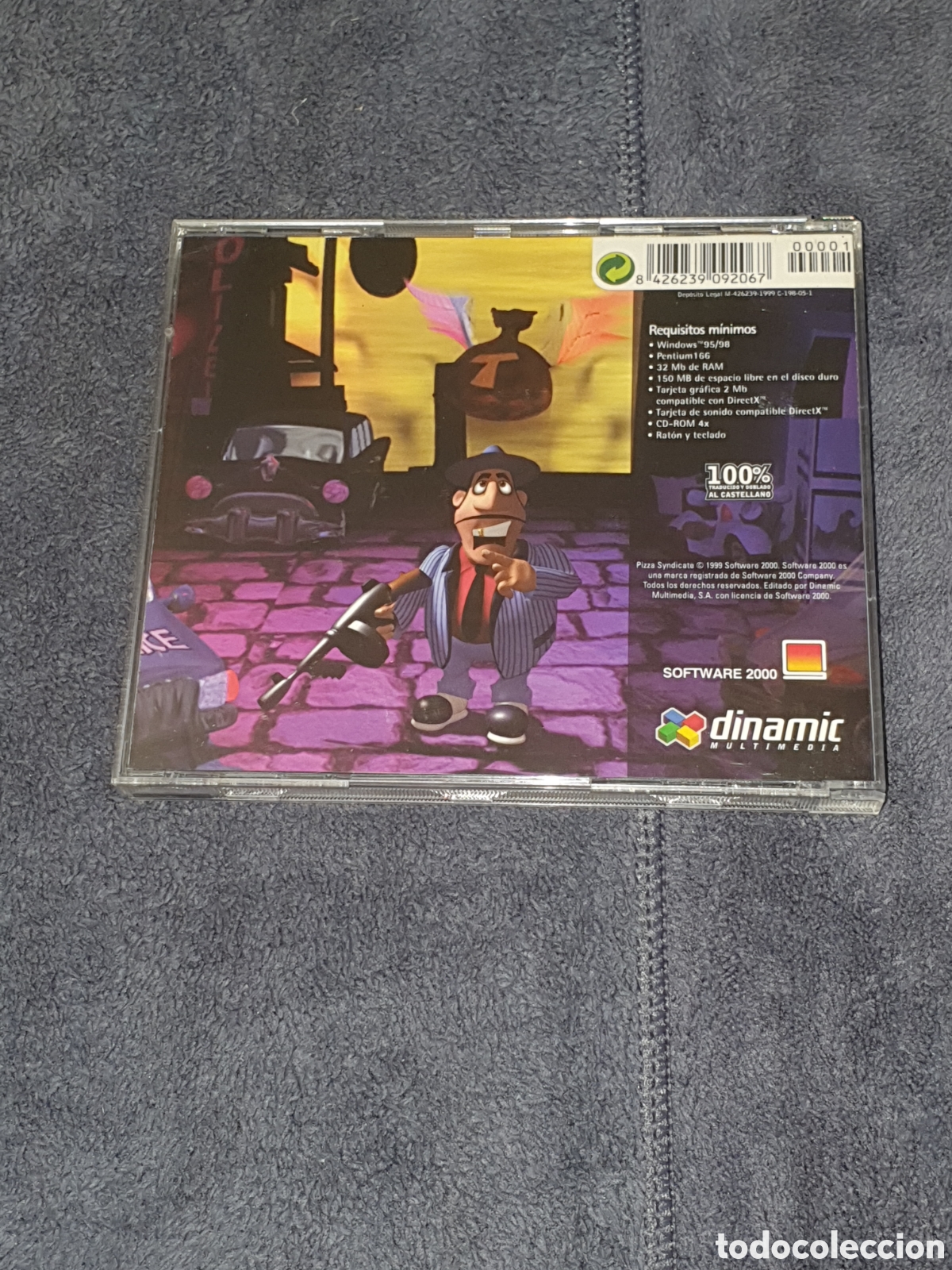 Videojuegos y consolas: ES. Pc Cd-Rom. Pizza Syndicate, De 2&ordf; Mano. - Foto 3