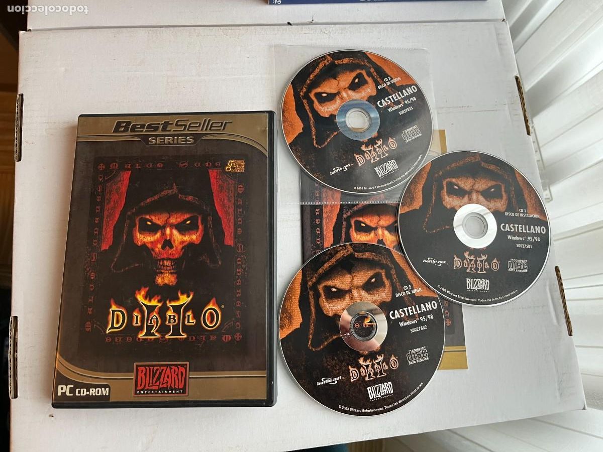 Videojuegos y consolas: DIABLO II - 2 PC CD ROM KREATEN - Foto 1