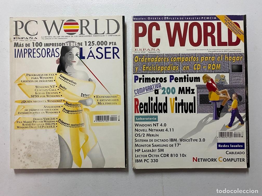 Videojuegos y consolas: PC WORLD N&ordm; 85 Y 124 - REVISTA INFORM&Aacute;TICA - Foto 1