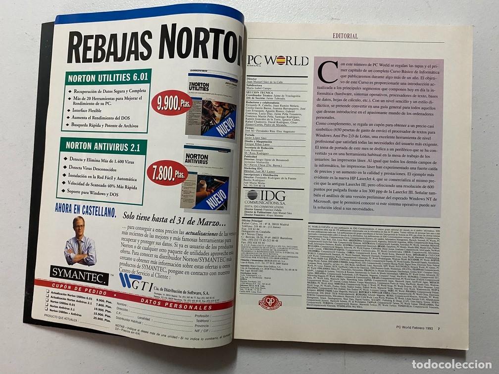 Videojuegos y consolas: PC WORLD N&ordm; 85 Y 124 - REVISTA INFORM&Aacute;TICA - Foto 5