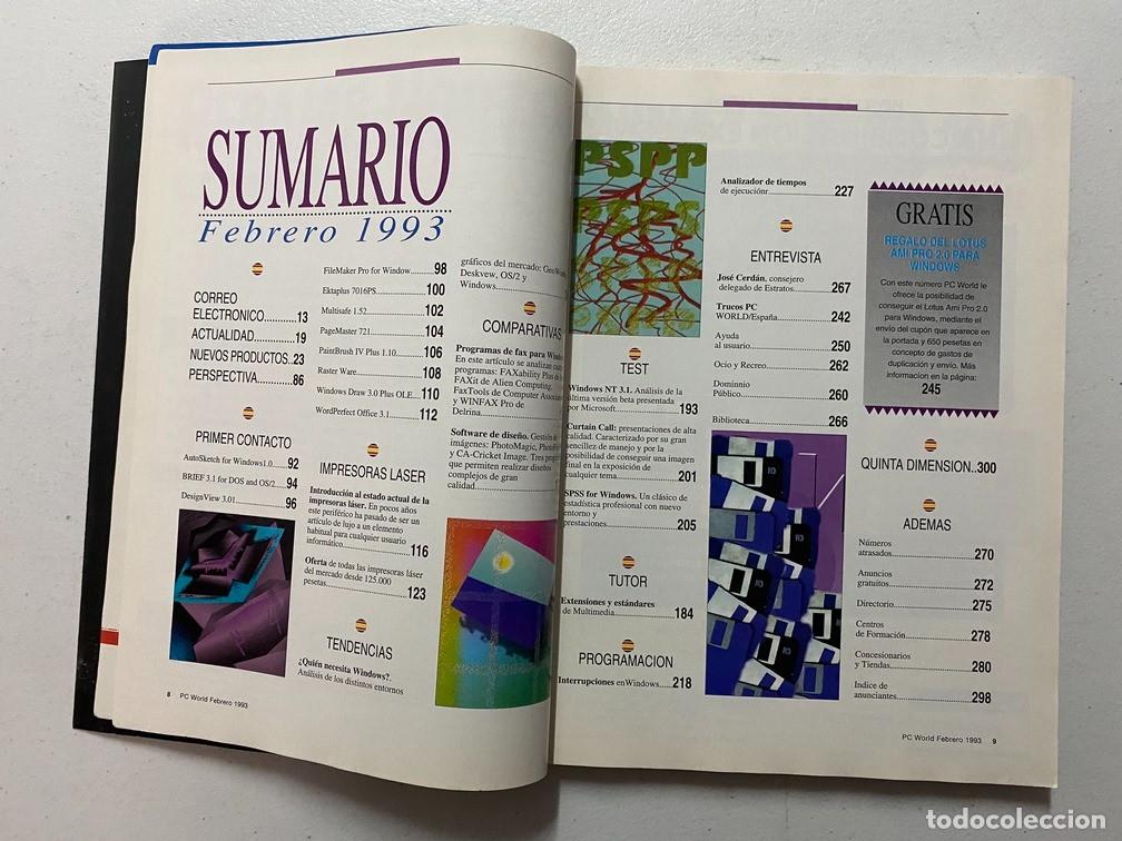 Videojuegos y consolas: PC WORLD N&ordm; 85 Y 124 - REVISTA INFORM&Aacute;TICA - Foto 6